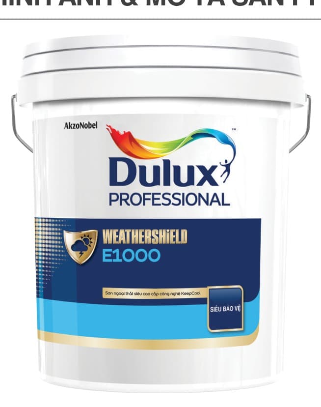 Dulux Weathershield E1000 Mờ
