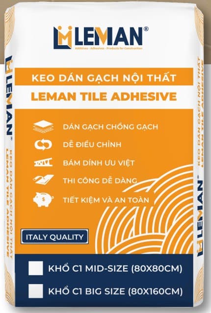 Leman Keo Dán Gạch Nội Thất